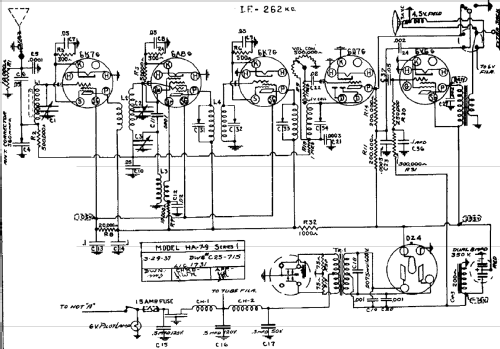 HA-7 ; Howard Radio Company (ID = 466379) Car Radio