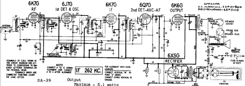 SA-39 ; Hudson Motor Car Co. (ID = 469783) Car Radio