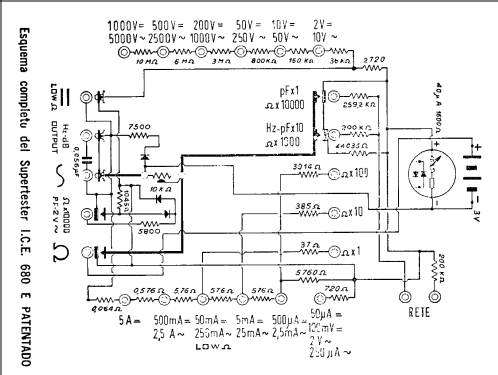 Supertester 680E; ICE, I.C.E.; Milano (ID = 686566) Equipment