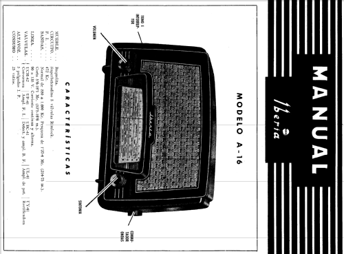 IIB-5 Serie A-16; Iberia Radio SA; (ID = 614214) Radio