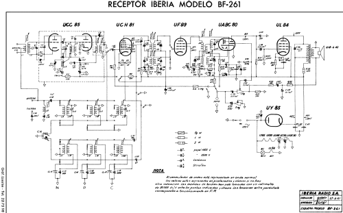 BF261; Iberia Radio SA; (ID = 568274) Radio
