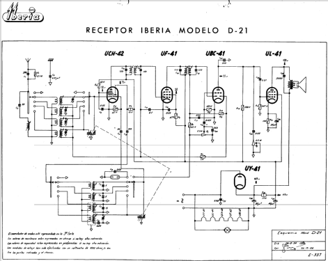 III A 5 serie D-21; Iberia Radio SA; (ID = 616103) Radio