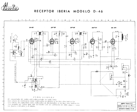 D-46; Iberia Radio SA; (ID = 616457) Radio