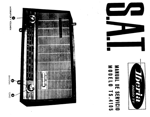 TS-4105; Iberia Radio, S.A.; (ID = 295976) Radio