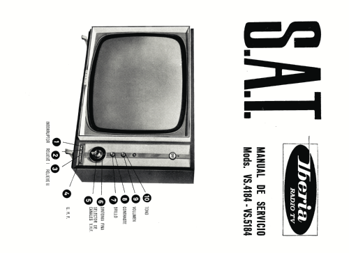 VS-4184; Iberia Radio SA; (ID = 2520350) Television
