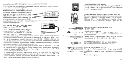 Supertester 680G; ICE, I.C.E.; Milano (ID = 2593147) Ausrüstung