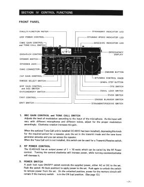 IC-451E; Icom, Inoue (ID = 3137065) Amat TRX