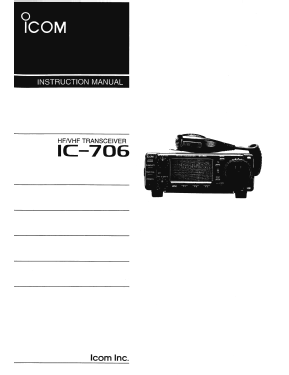 IC-706; Icom, Inoue (ID = 3137895) Amat TRX