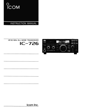 IC-726; Icom, Inoue (ID = 3145819) Amat TRX