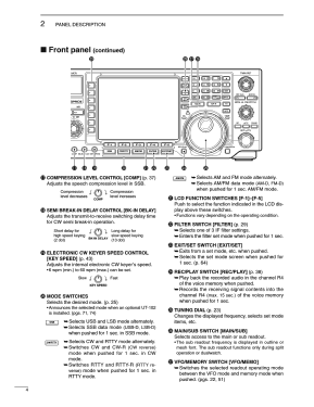 IC-756PRO II; Icom, Inoue (ID = 3168427) Amat TRX