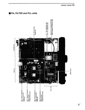 KW-Transceiver IC-707; Icom, Inoue (ID = 3138623) Amat TRX