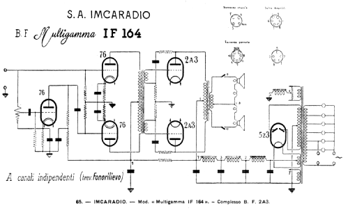 Multigamma IF164; Imca Radio; (ID = 36898) Radio
