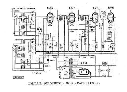 Capri Lusso ; Imcar Radio; (ID = 1332388) Radio