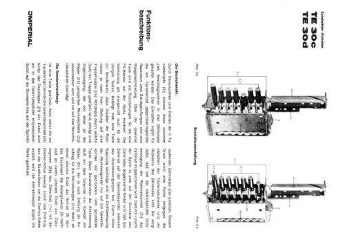 Kanalwähler-Einheit TE 30d ; Imperial Rundfunk (ID = 1906178) mod-past25