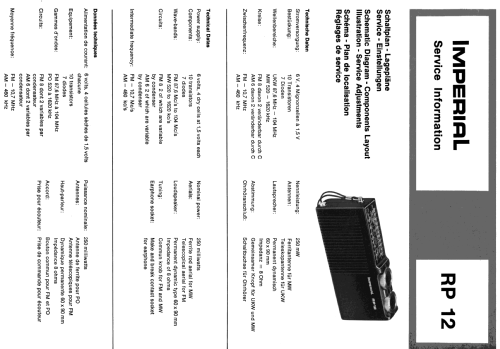 RP12; Imperial Rundfunk (ID = 1191958) Radio