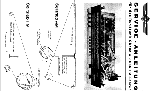 Rundfunk-Chassis J666 FM-Stereo; Imperial Rundfunk (ID = 1315794) Radio