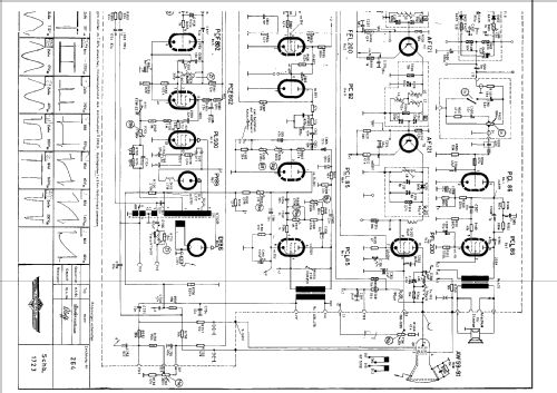 S/W Fernsehempfänger Chassis Ch= 1723; Imperial Rundfunk (ID = 1905099) Television