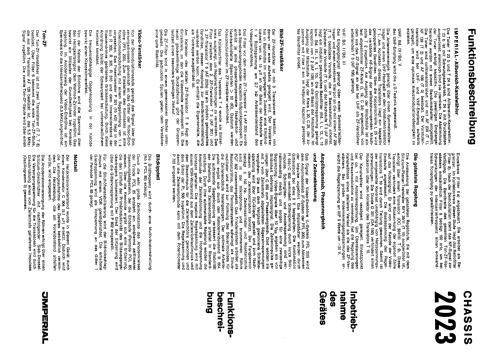 S/W Fernsehempfänger Chassis 2023; Imperial Rundfunk (ID = 1945904) Television