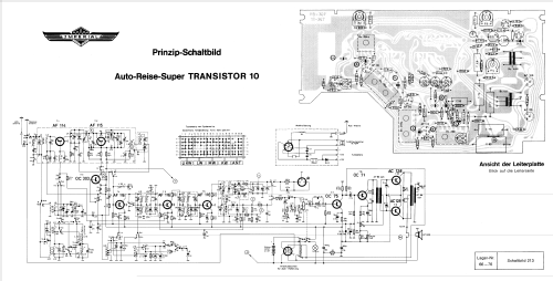 Auto-Reise-Super Transistor 10; Imperial Rundfunk (ID = 1880391) Radio