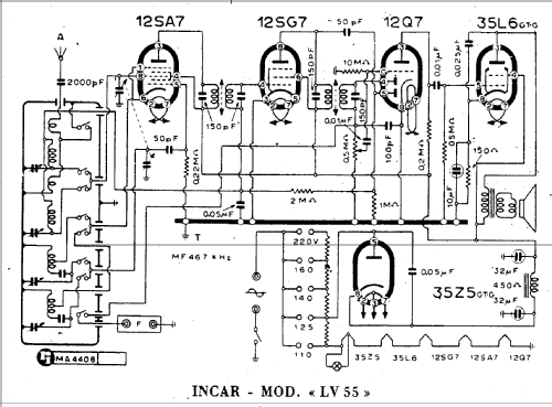 LV55; Incar S.r.l.; (ID = 952510) Radio