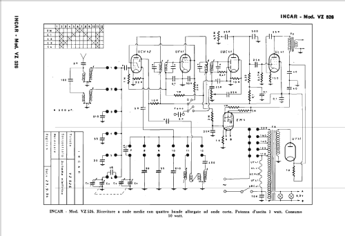 VZ526/N ; Incar S.r.l.; (ID = 2465599) Radio