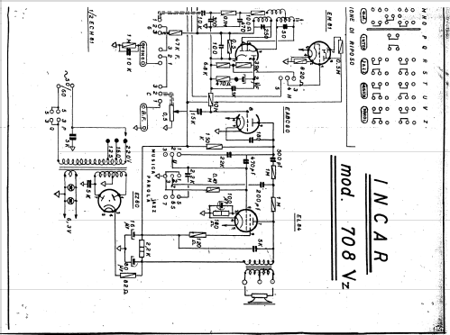 VZ708; Incar S.r.l.; (ID = 1086991) Radio