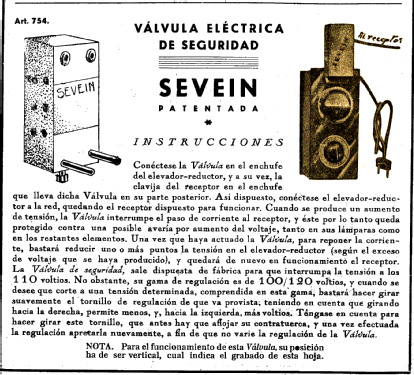 Valvula de seguridad ; Industria electrica (ID = 2545196) Divers
