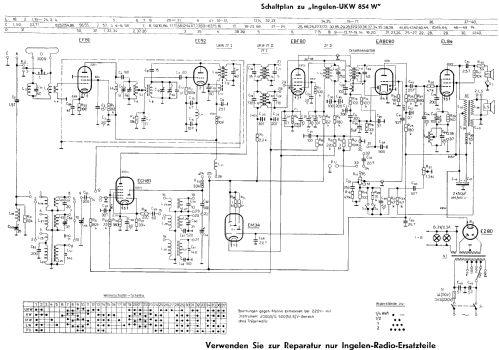 AM/FM Super 854W; Ingelen, (ID = 416650) Radio