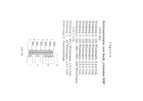 Columbus 39W; Ingelen, (ID = 340683) Radio