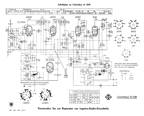 Columbus 51GW; Ingelen, (ID = 504888) Radio