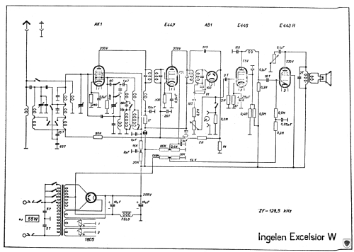Excelsior W Oktoden-Super; Ingelen, (ID = 655445) Radio
