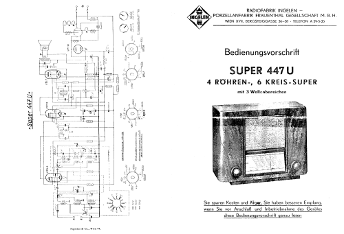 Gemeinschaftssuper 447U; Ingelen, (ID = 2460610) Radio