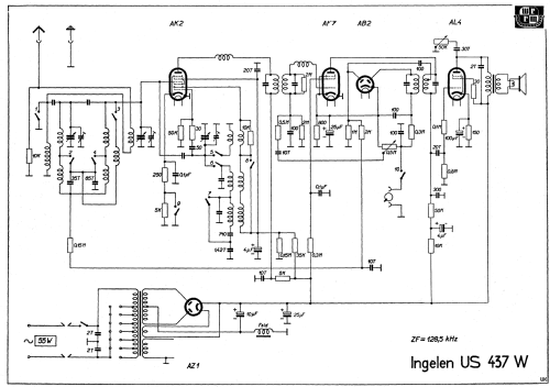 Geographic US437W; Ingelen, (ID = 1412963) Radio