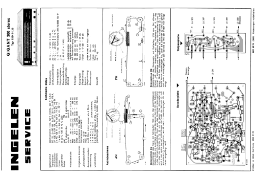Gigant 300 Stereo; Ingelen, (ID = 2034571) Radio