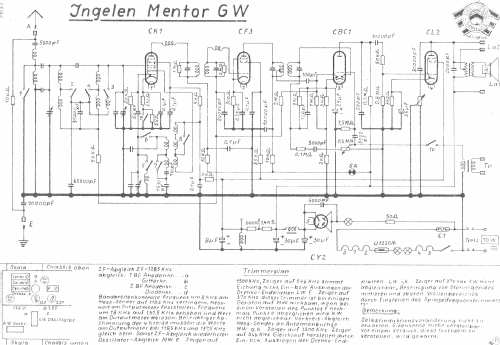 Mentor GW ; Ingelen, (ID = 999094) Radio