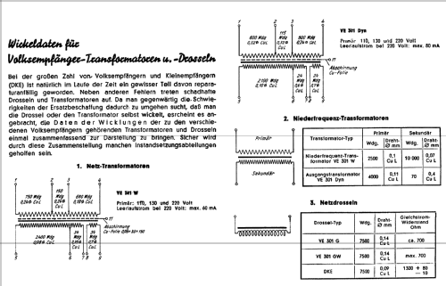 Volksempfänger VE301 Dyn W; Ingelen, (ID = 81594) Radio