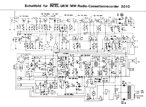 Radio-Cassettenrecorder 2010; Intel, Interelectric (ID = 1745758) Radio