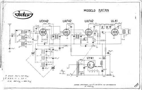 Batán 416-F; Inter Electrónica, S (ID = 2061855) Radio