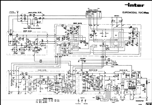 Euromodul 70/C FM ; Inter Electrónica, S (ID = 2109120) Radio