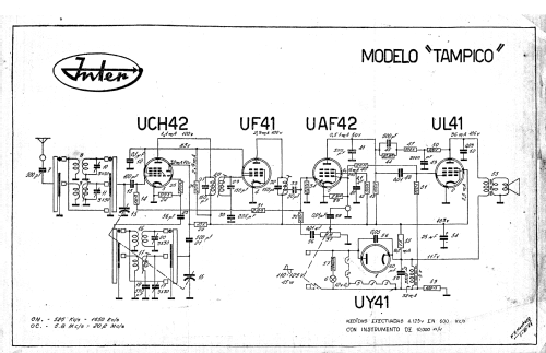 Tampico ; Inter Electrónica, S (ID = 2062222) Radio