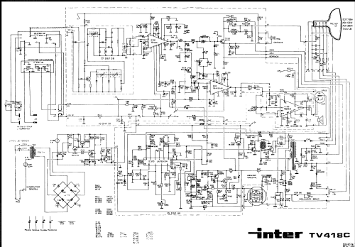 TV-418-C; Inter Electrónica, S (ID = 2522047) Television