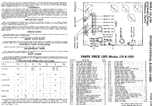 105 ; International Radio (ID = 617462) Radio