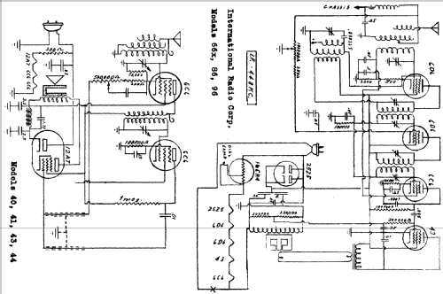 Kadette 66X ; International Radio (ID = 621496) Radio