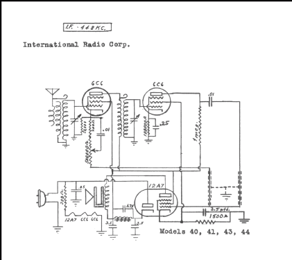 Kadette Jewel 41 ; International Radio (ID = 214729) Radio