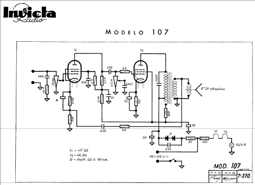 107; Invicta Radio, (ID = 617588) Sonido-V