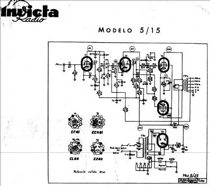 5/15; Invicta Radio, (ID = 617485) Ampl/Mixer