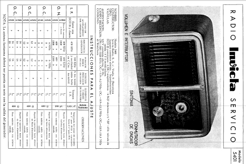 California 5401; Invicta Radio, (ID = 620095) Radio