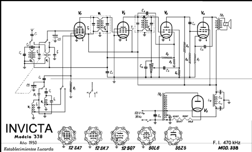 Saratoga 338; Invicta Radio, (ID = 210282) Radio