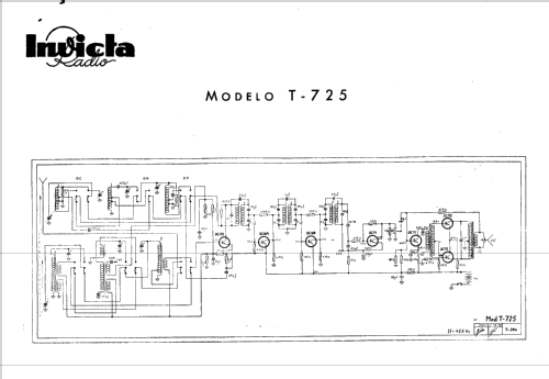 T-725; Invicta Radio, (ID = 1167336) Radio