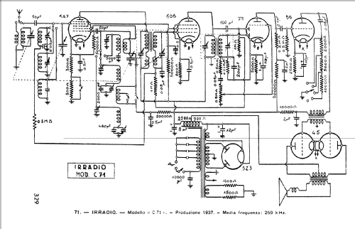 C71; Irradio; Milano (ID = 37151) Radio